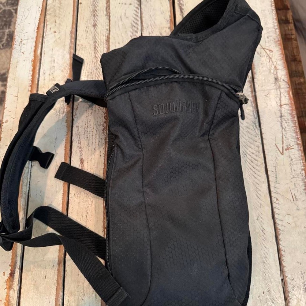 Sojourner Hydration Pack Black Honeycomb Festival Hiking Backpack Bag
